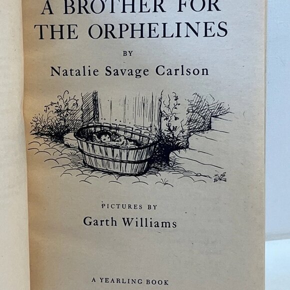 A Brother for the Orphelines by Natalie Savage Carlson PB Paperback 1987 - Picture 5 of 6